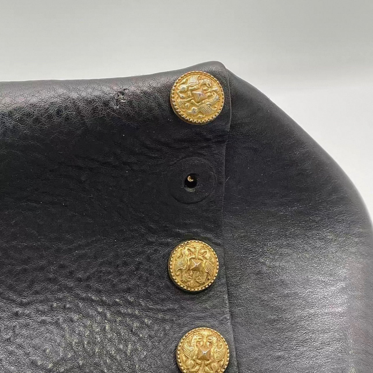 Valentino Garavani Studded Leather Tote Bag – Black/Gold