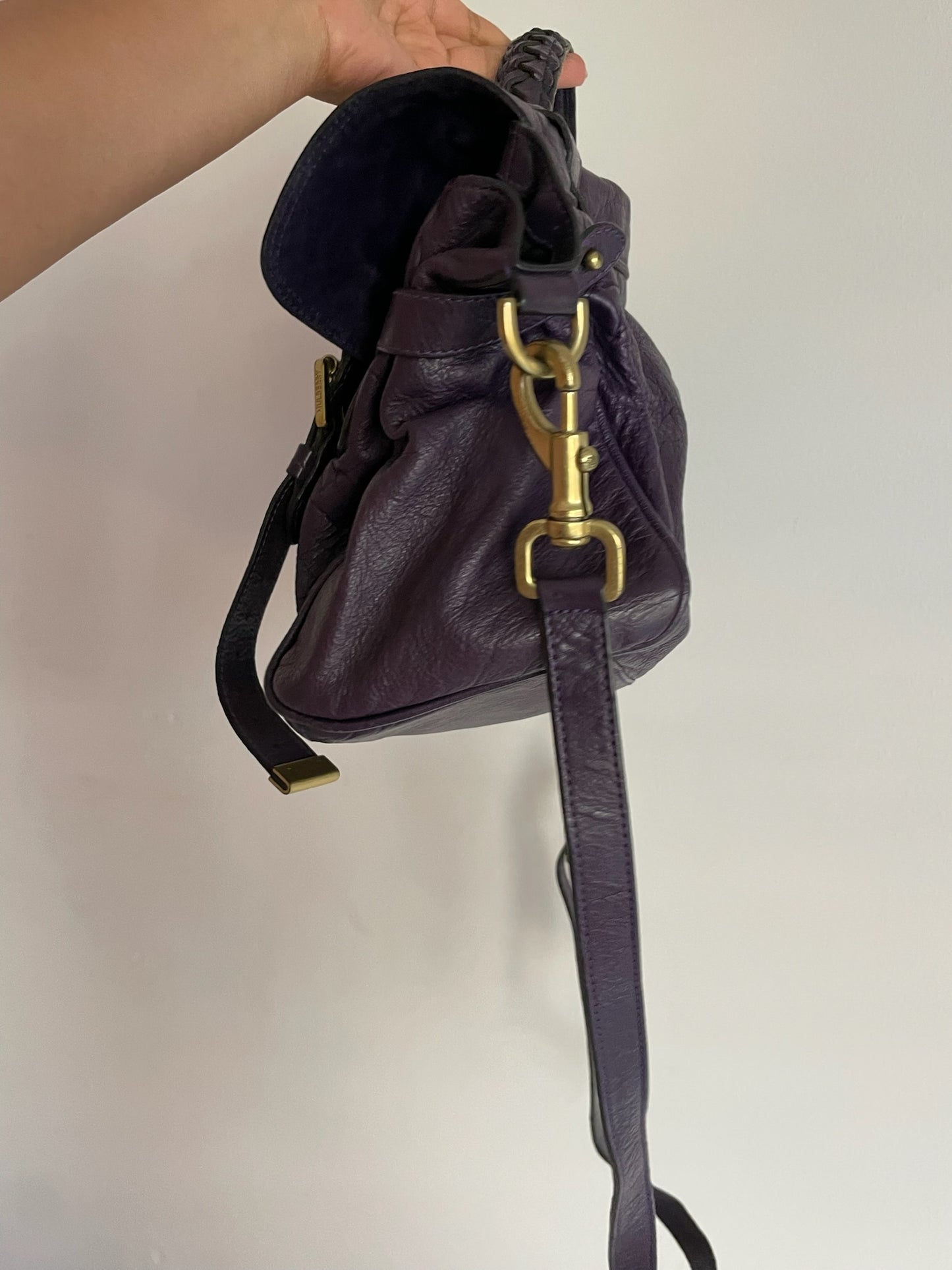 Mulberry Alexa Bag Medium – Plum Purple Leather