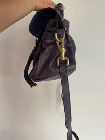 Mulberry Alexa Bag Medium – Plum Purple Leather
