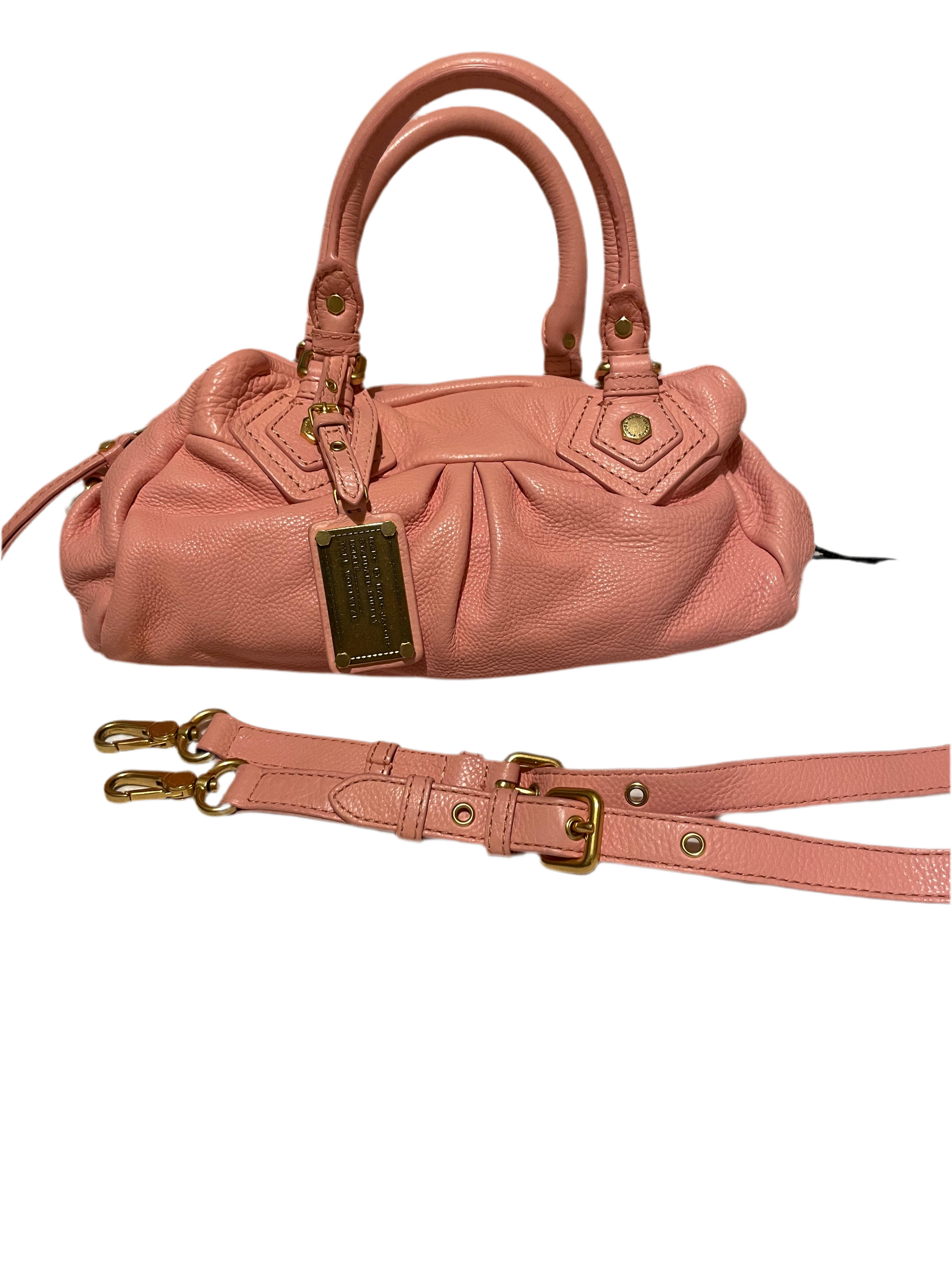 Marc by Marc Jacobs Classic Q Groovee Satchel – Light Pink