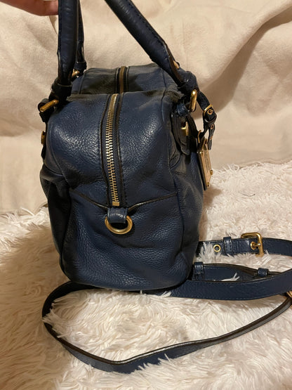 Marc by Marc Jacobs Classic Q Baby Aidan Satchel – Navy Blue