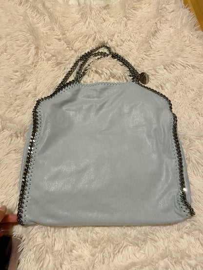 Stella McCartney Falabella Fold Over Tote – Light Blue