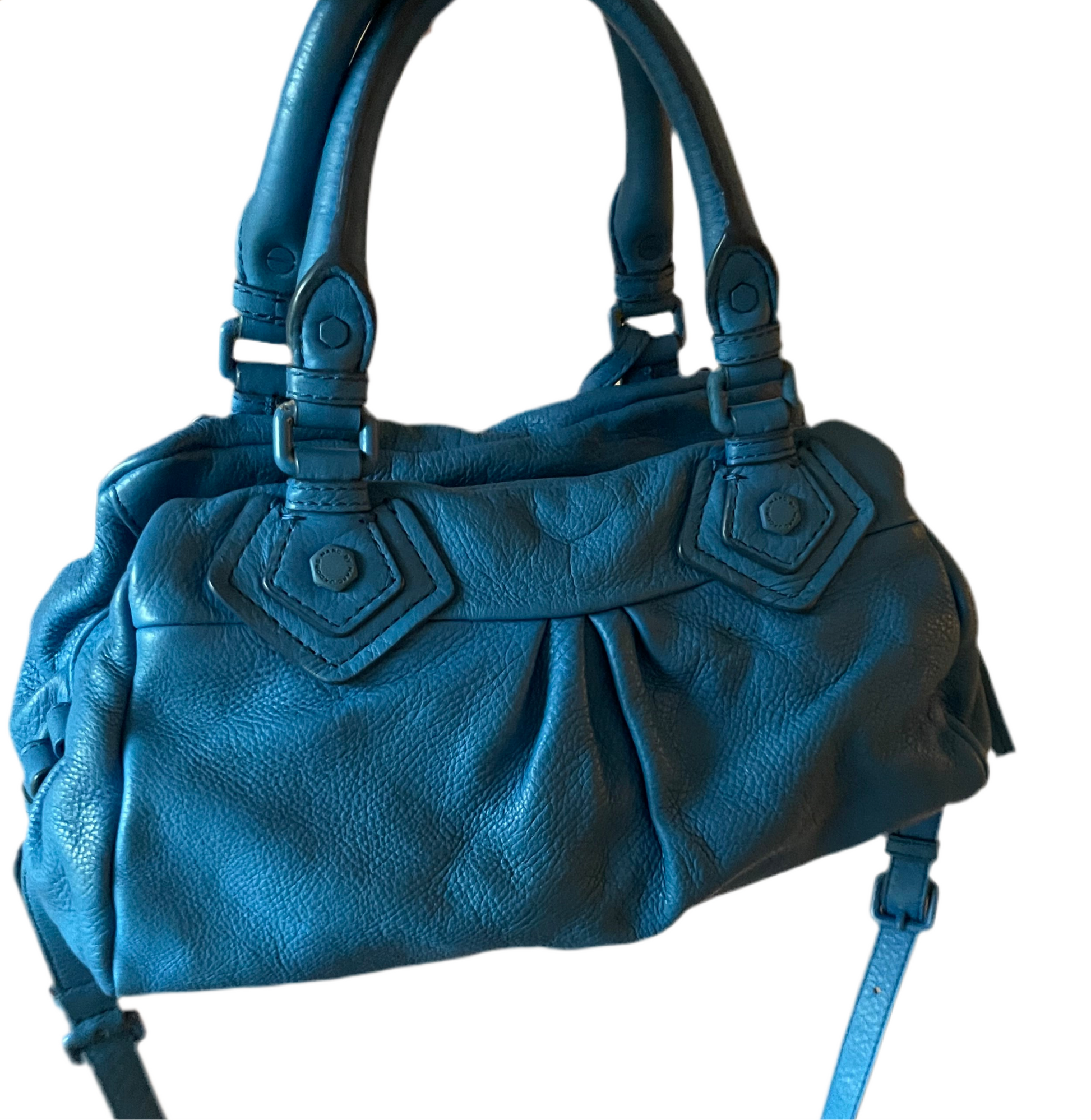 Marc by Marc Jacobs Classic Q Bag Baby Aidan Satchel – Blue Marc by Marc Jacobs Classic Q Bag Baby Aidan Satchel – Blue
