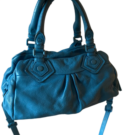 Marc by Marc Jacobs Classic Q Bag Baby Aidan Satchel – Blå