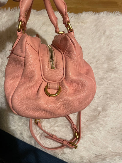 Marc by Marc Jacobs Classic Q Baby Aidan Satchel in Blush Pink