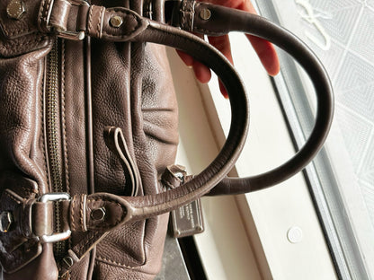 Marc by Marc Jacobs Classic Q Baby Aidan Satchel Bag – Taupe