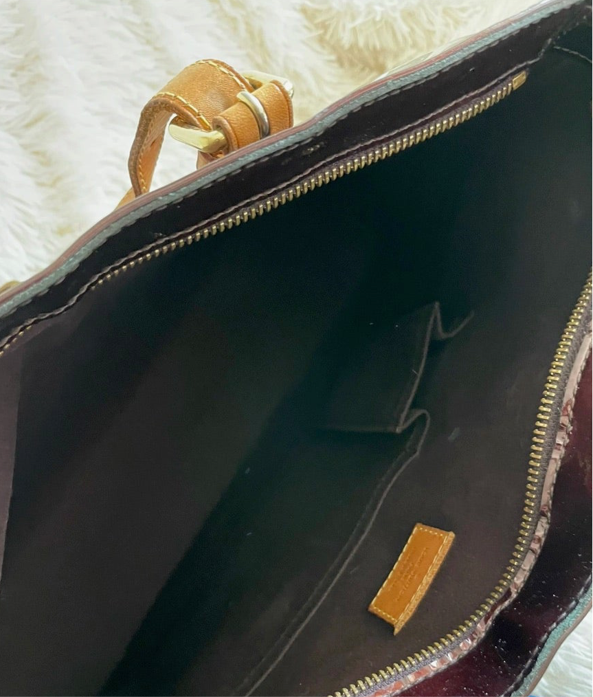 Louis Vuitton Vernis Reade PM Tote Bag – Amarante