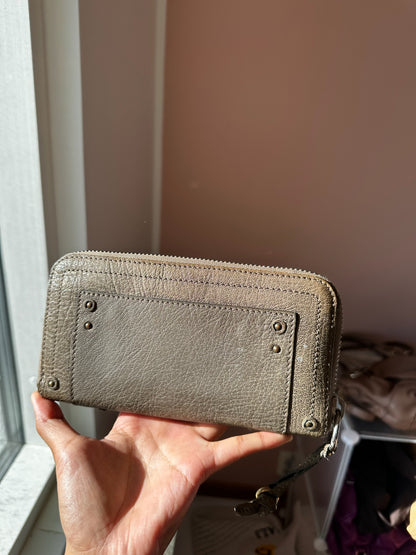 Chloé Paddington Wallet with Padlock – Brown Leather