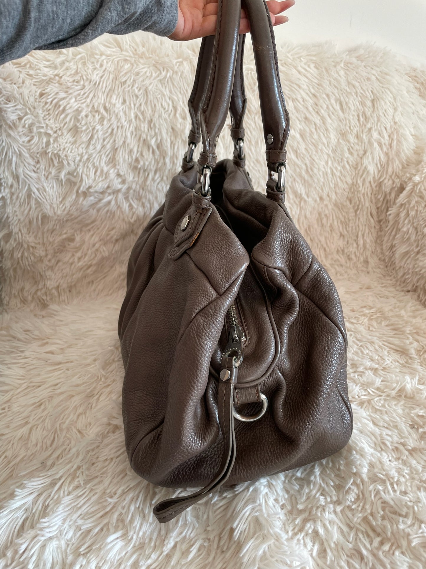 Marc by Marc Jacobs Classic Handbag – Taupe Brown