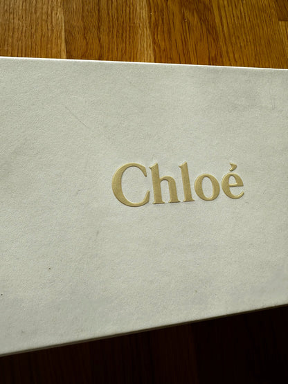 Chloé Paddington Wallet with Padlock – Brown Leather