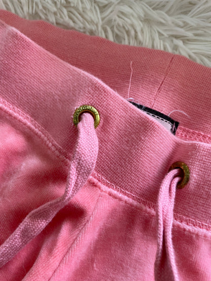 Juicy Couture Velour Tracksuit – Pink Floral Embellished