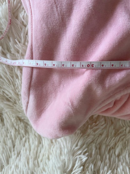 Juicy Couture Velour Hoodie – Pink, Size S