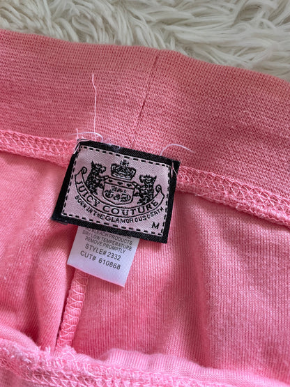 Juicy Couture Velour Tracksuit – Pink Floral Embellished