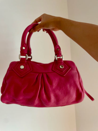 Marc by Marc Jacobs Classic Q Baby Aidan Satchel Bag– Pink