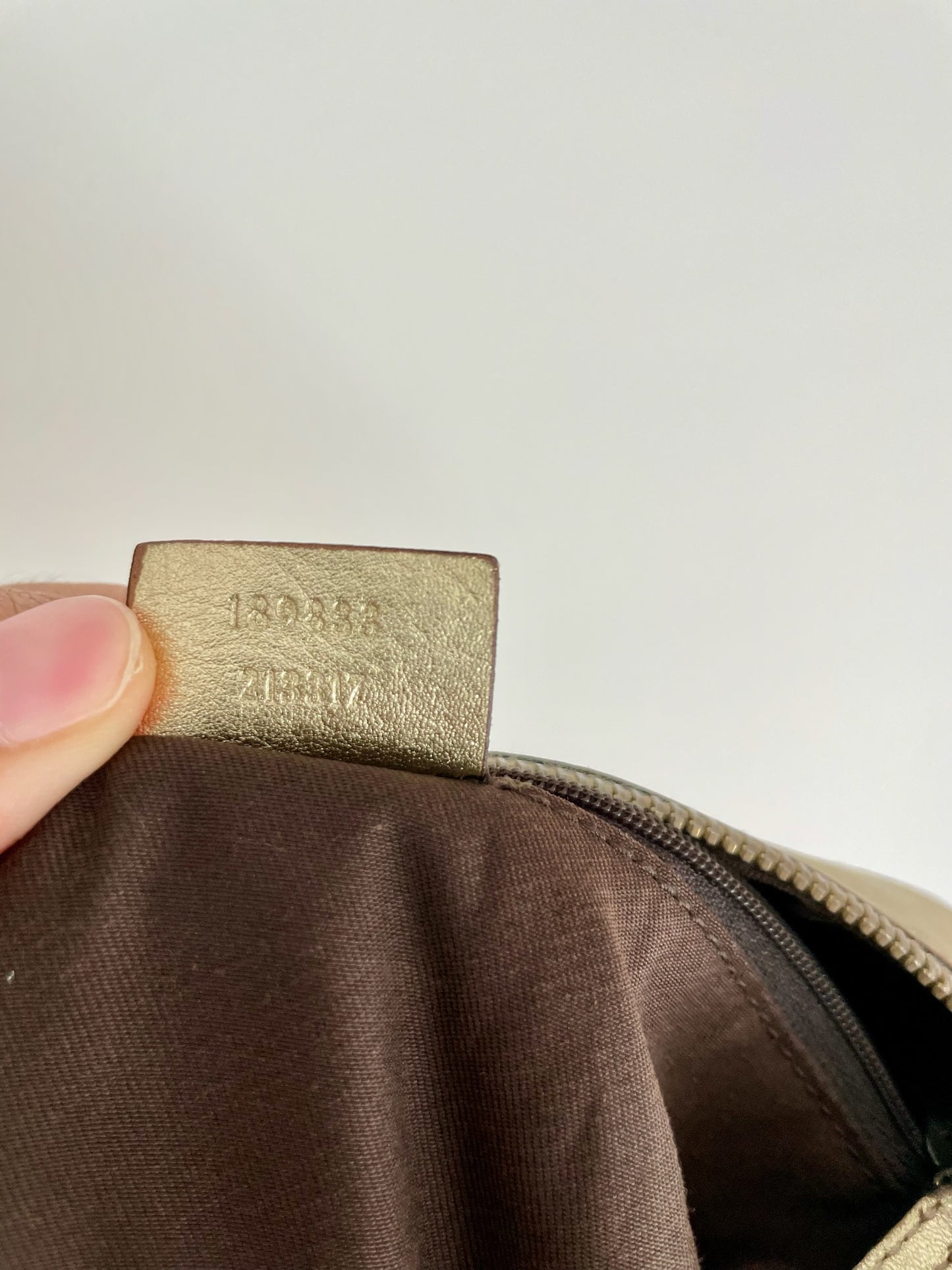 Gucci GG Canvas Hobo Bag – Gold Trim