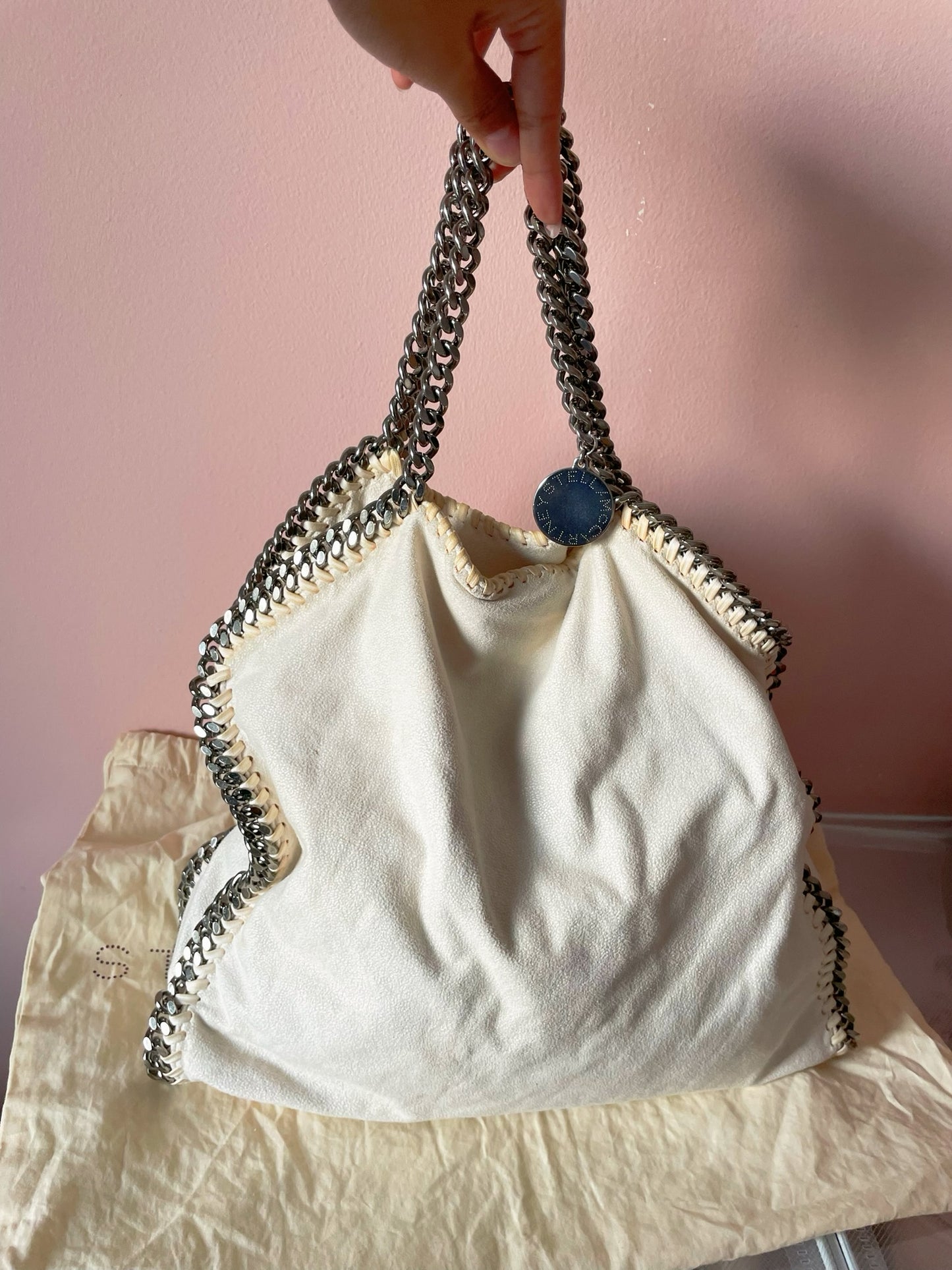 Stella McCartney Falabella Tote Bag – White