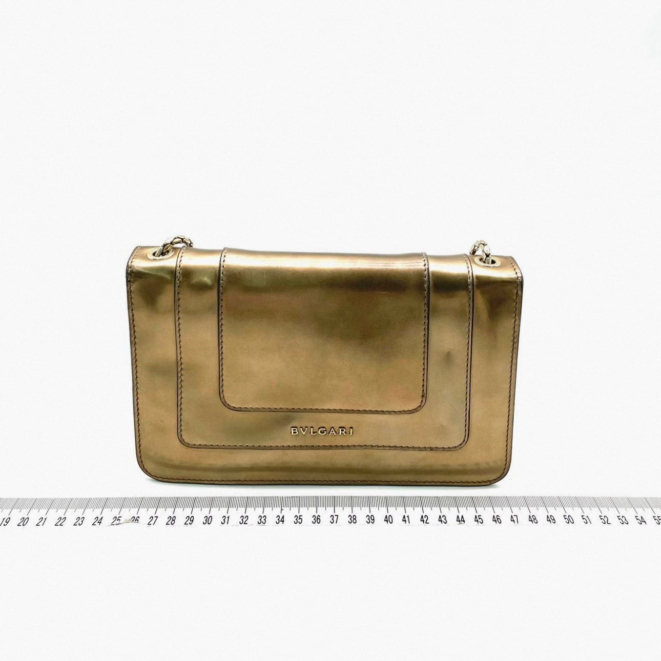 BVLGARI Serpenti Forever Metallic Bronze Shoulder Bag