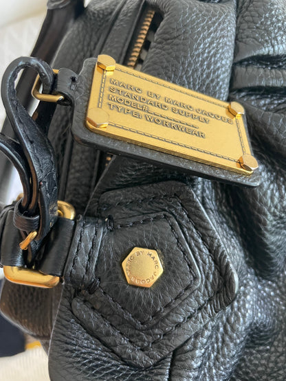 Marc by Marc Jacobs Classic Q Baby Aidan Satchel – Black