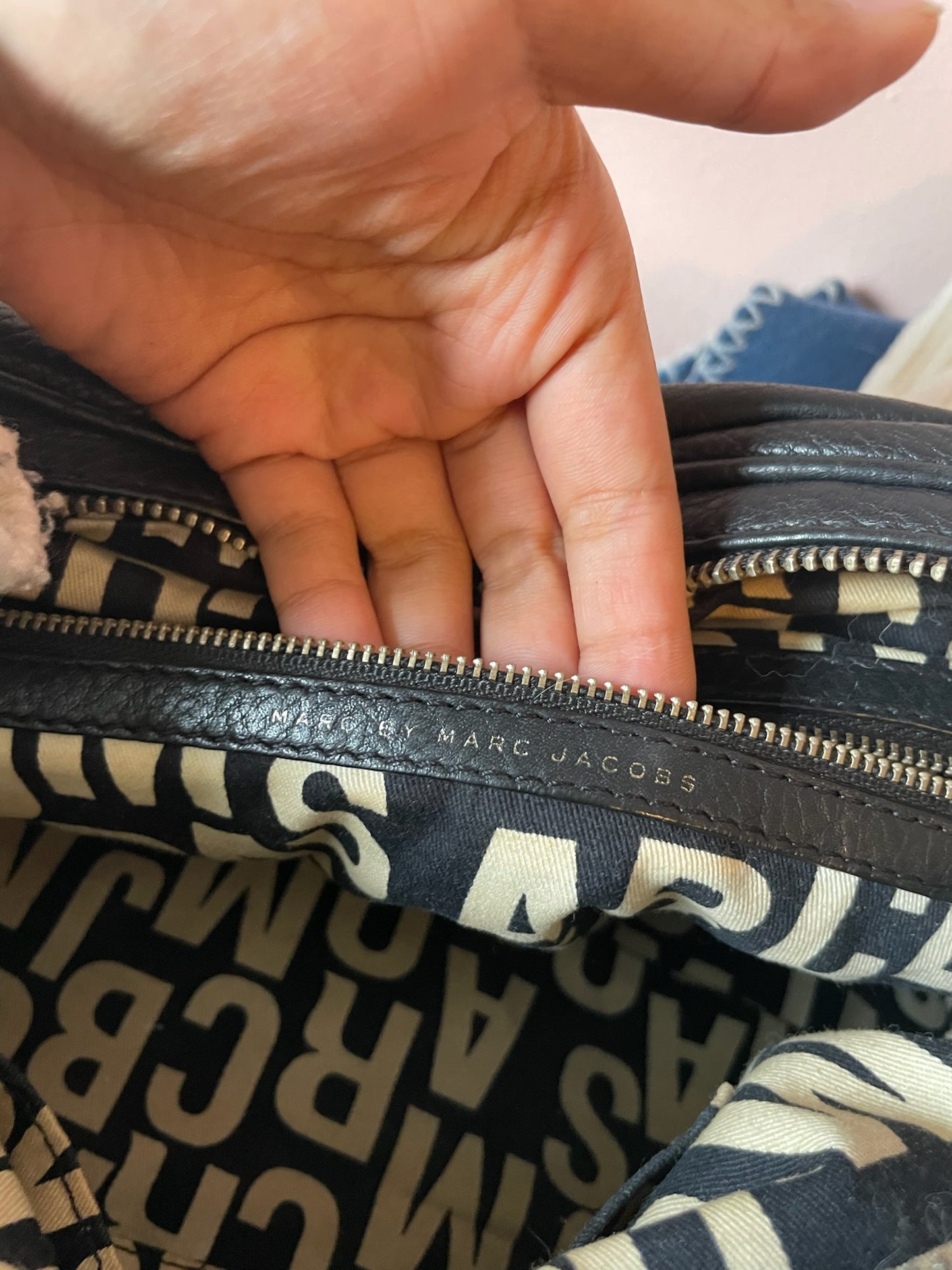 MARC BY MARC JACOBS Classic Q Baby Aidan Satchel – Black with Silver Hardware