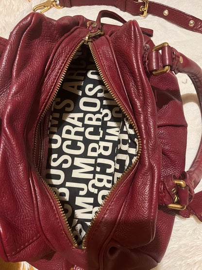 Marc by Marc Jacobs Classic Q Baby Aidan Satchel – Burgundy