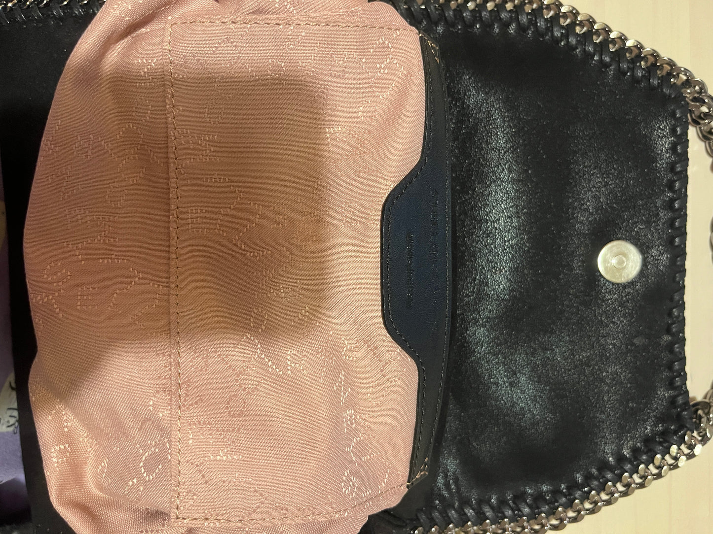 Stella McCartney Falabella Mini Skuldertaske – Sort