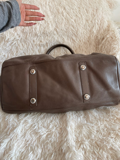 Marc by Marc Jacobs Classic Handbag – Taupe Brown