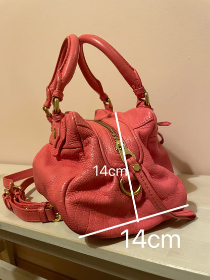 Marc by Marc Jacobs Classic Q Hillier Satchel – Coral Pink