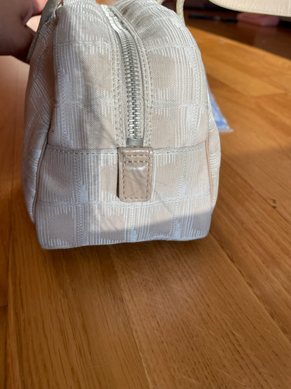 Chanel Cambon Ligne Bowling Bag – Ivory Jacquard with Leather Trim