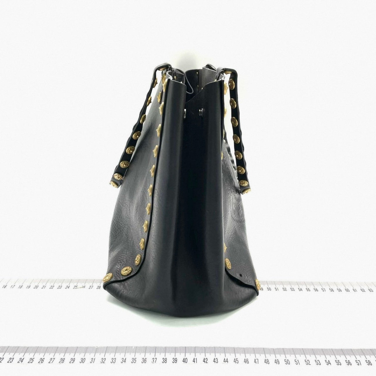 Valentino Garavani Studded Leather Tote Bag – Black/Gold