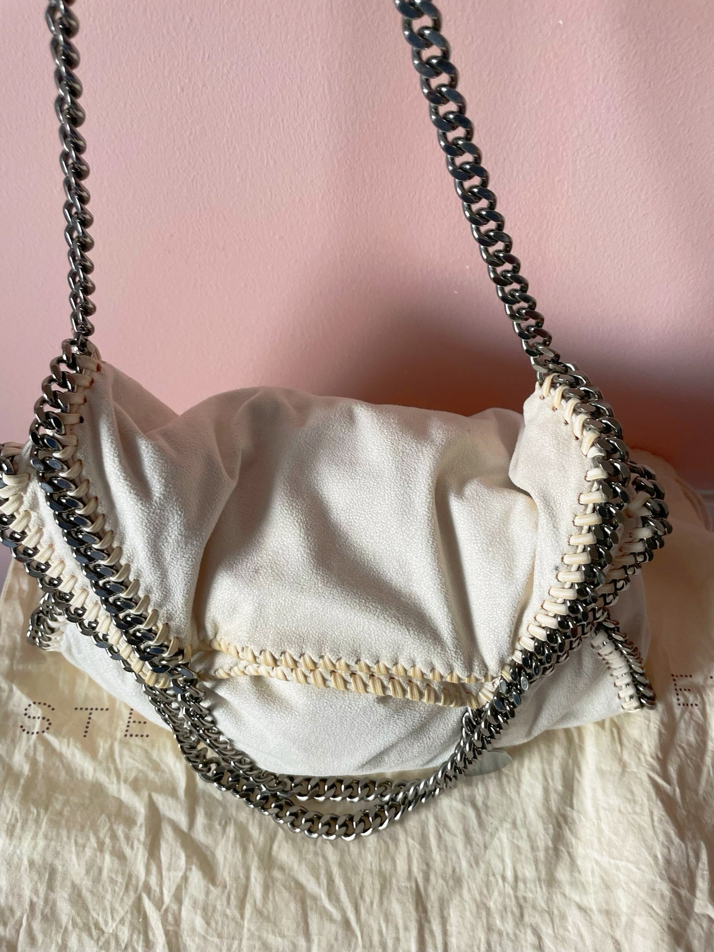 Stella McCartney Falabella Tote Bag – White