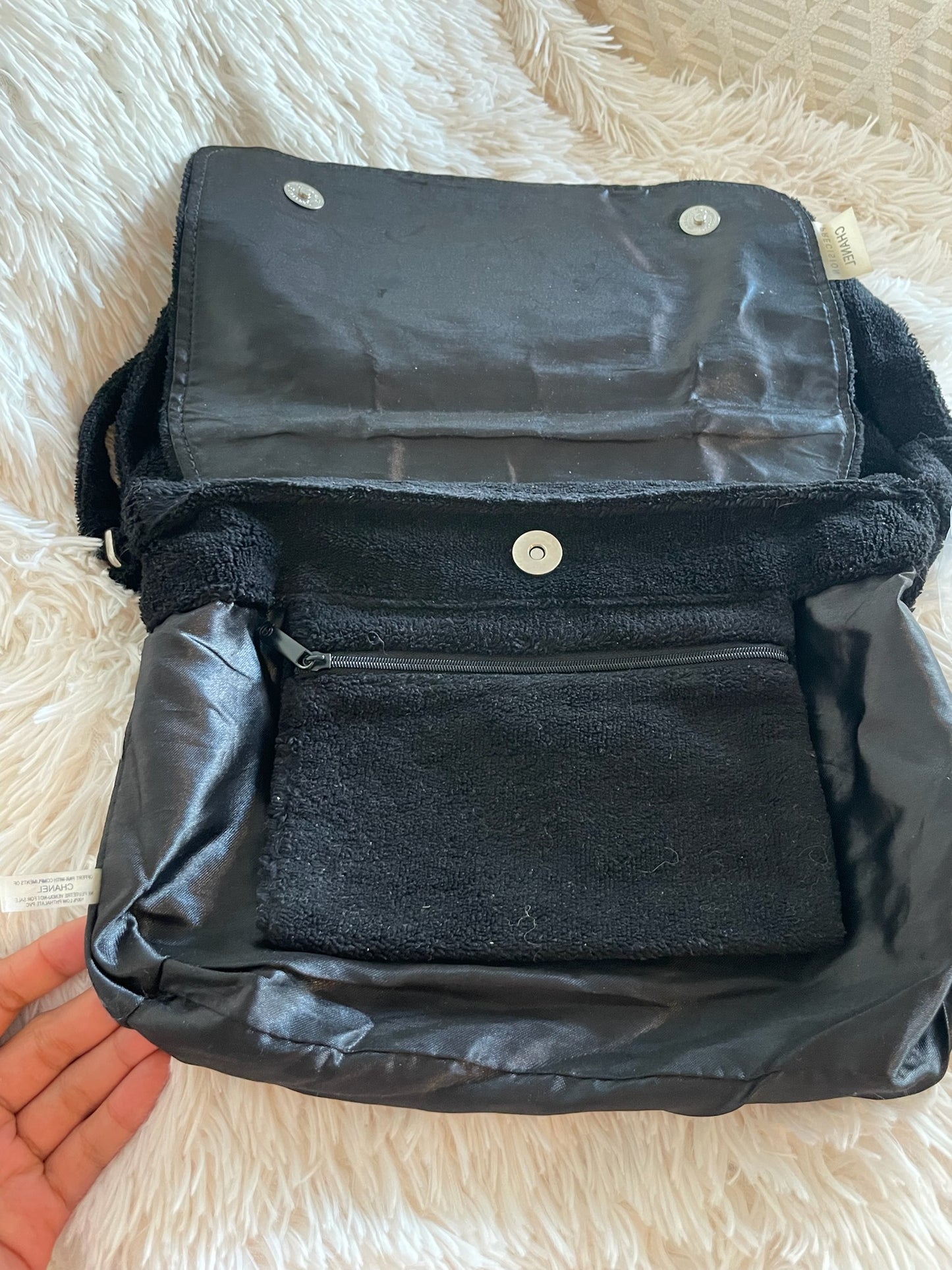 Chanel Terrycloth Shoulder Bag