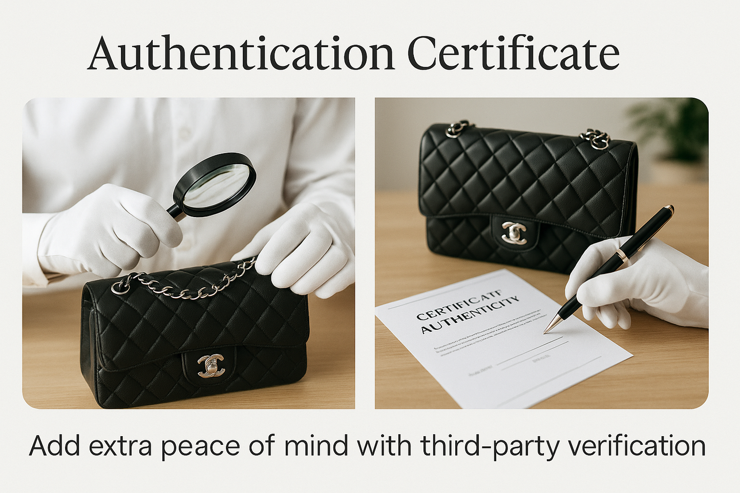 Authentication Certificate – Third-Party Verification