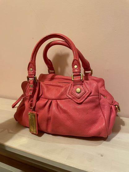 Marc by Marc Jacobs Classic Q Hillier Satchel – Coral Pink