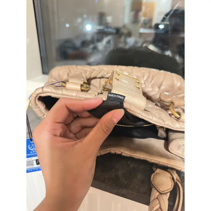 Miu Miu Coffer leather handbag